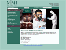 Tablet Screenshot of mmiindustrialsales.com
